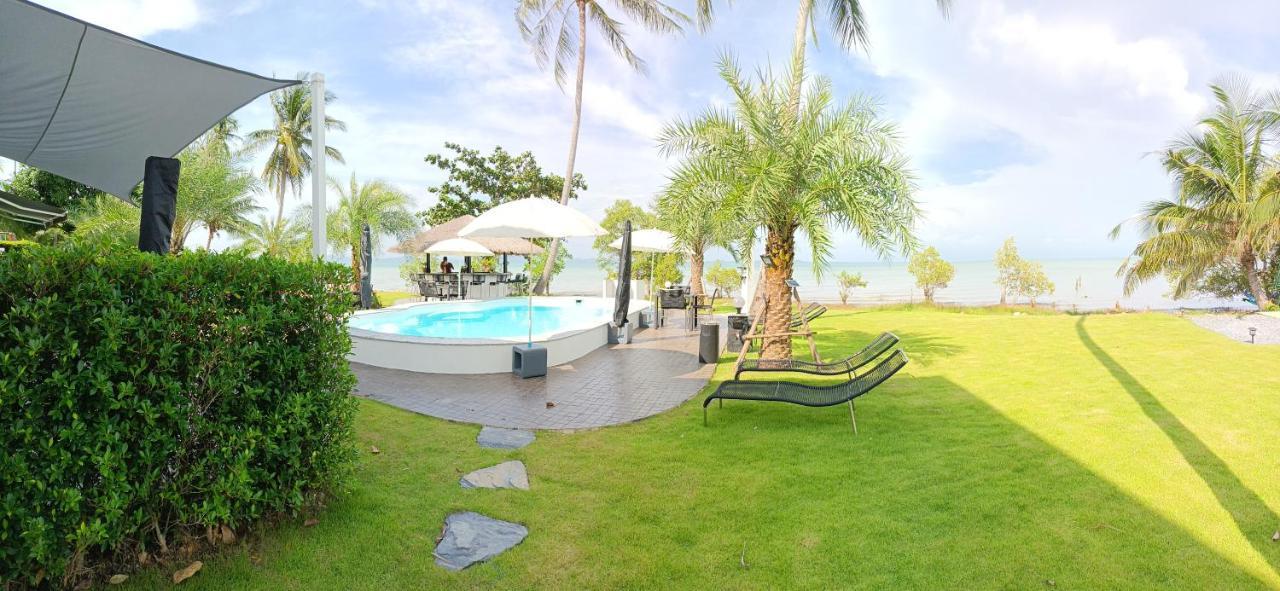 Ganze Villa Beachfront-Pool-Villa-Apartment Koh Chang Exterior foto