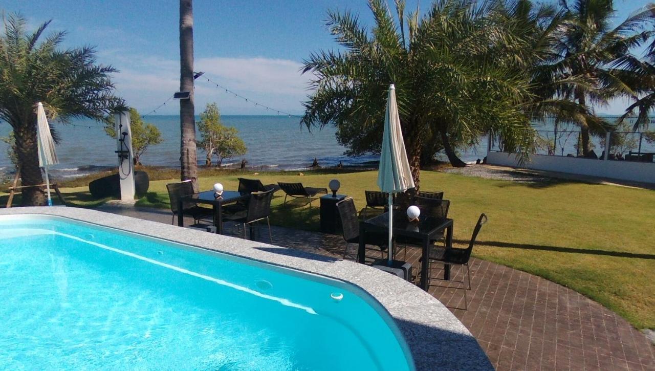 Ganze Villa Beachfront-Pool-Villa-Apartment Koh Chang Exterior foto