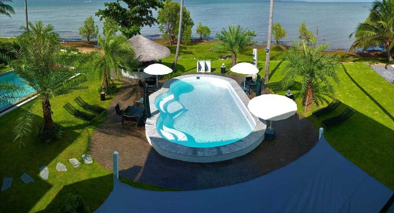 Ganze Villa Beachfront-Pool-Villa-Apartment Koh Chang Exterior foto
