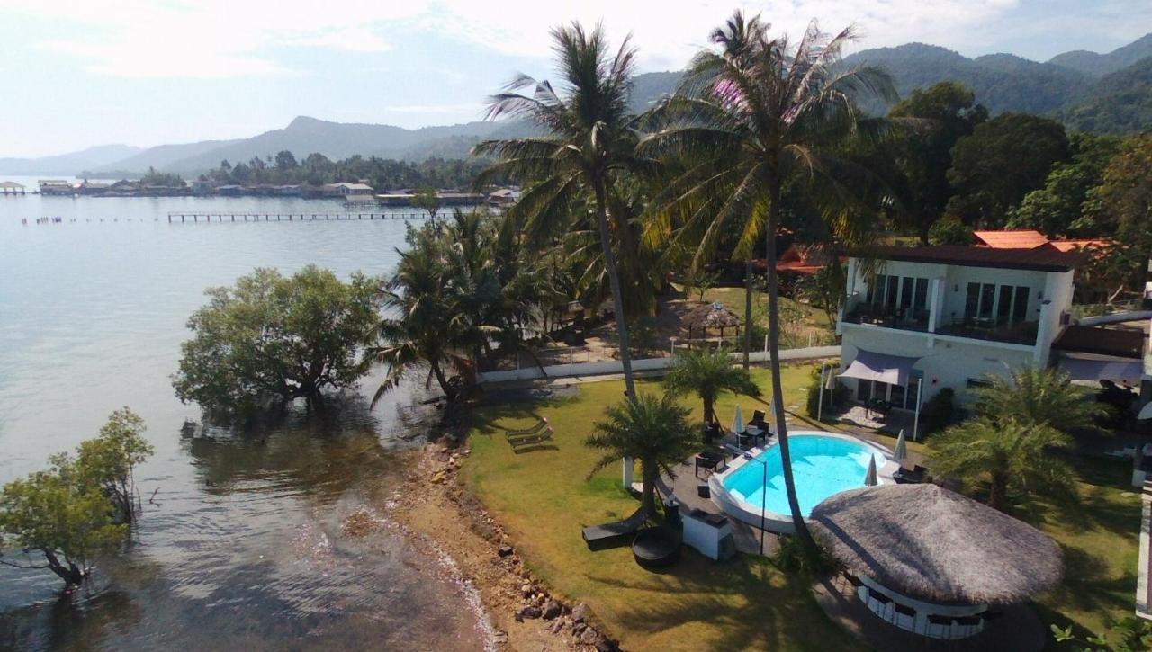 Ganze Villa Beachfront-Pool-Villa-Apartment Koh Chang Exterior foto